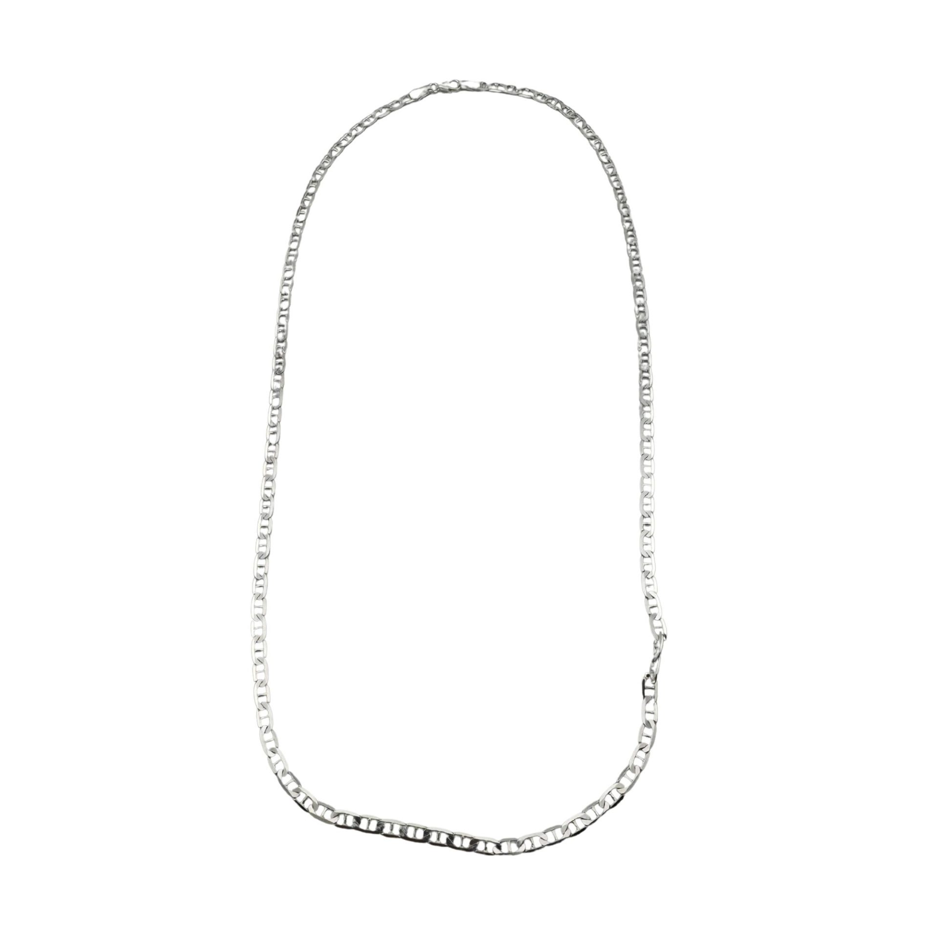 Lantisor Unisex din Argint 925, Jolie Silver, Model Lantisor din Zale cu Lacat, 12.22 g, 55 cm, Argintiu