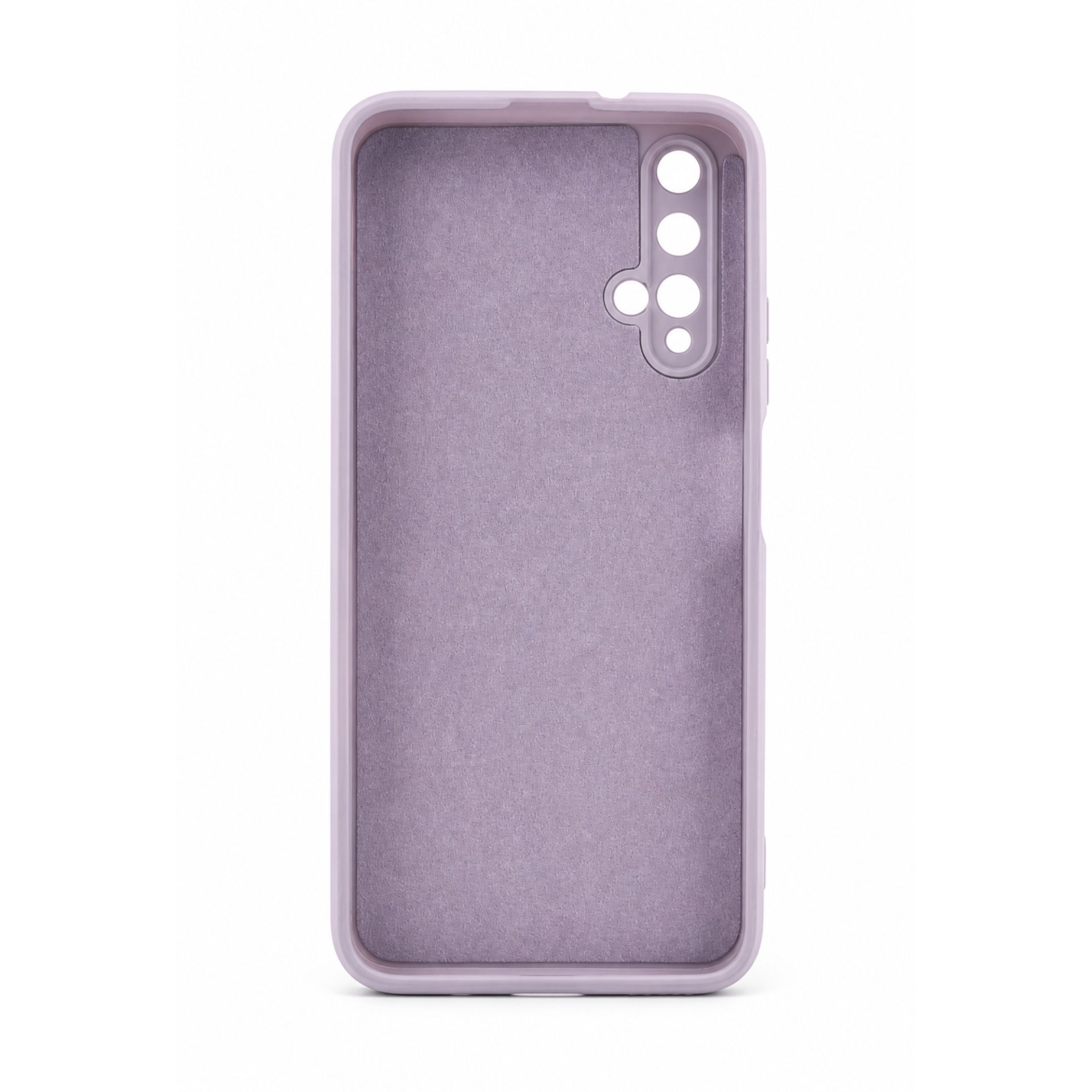 Husa protectie compatibila cu Huawei Nova 5T Liquid Silicone Case Mov 2
