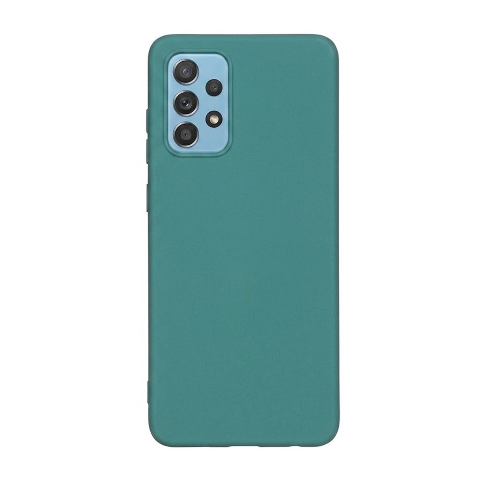 Husa protectie Flippy compatibila cu Samsung Galaxy A72 Liquid Silicone Case Verde