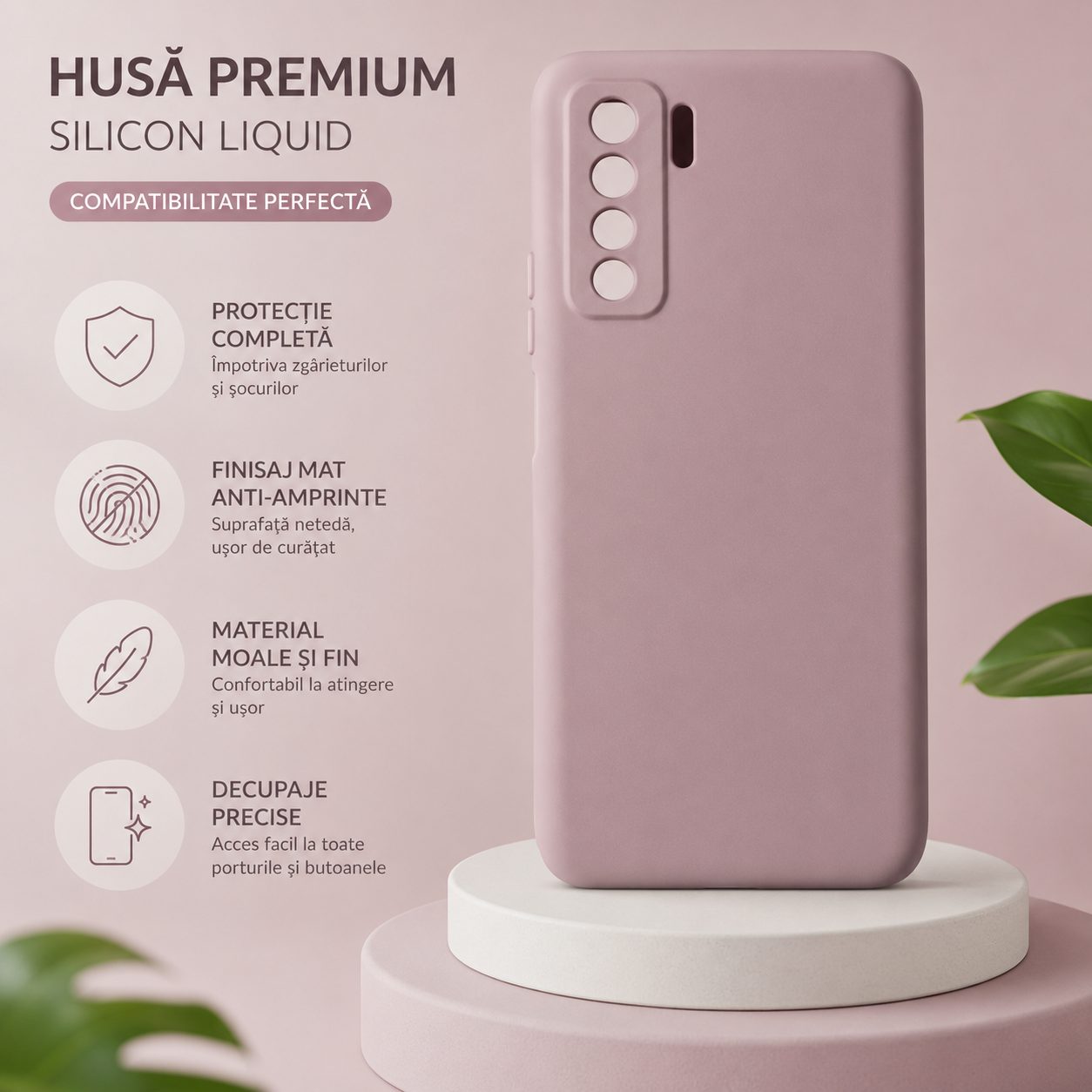 Husă Flippy finisaj mat pentru Huawei P40 Lite 5G