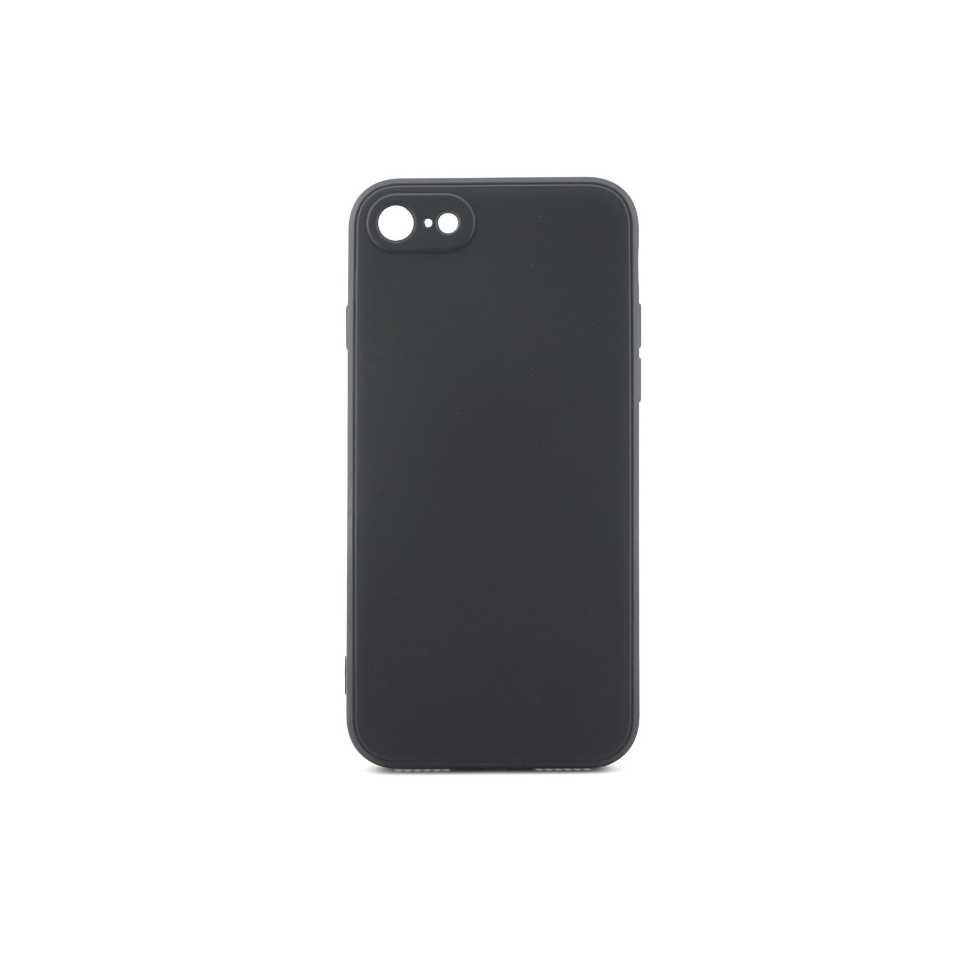 Husa protectie compatibila cu Apple iPhone 7/8/SE 2020 Liquid Silicone Case Negru