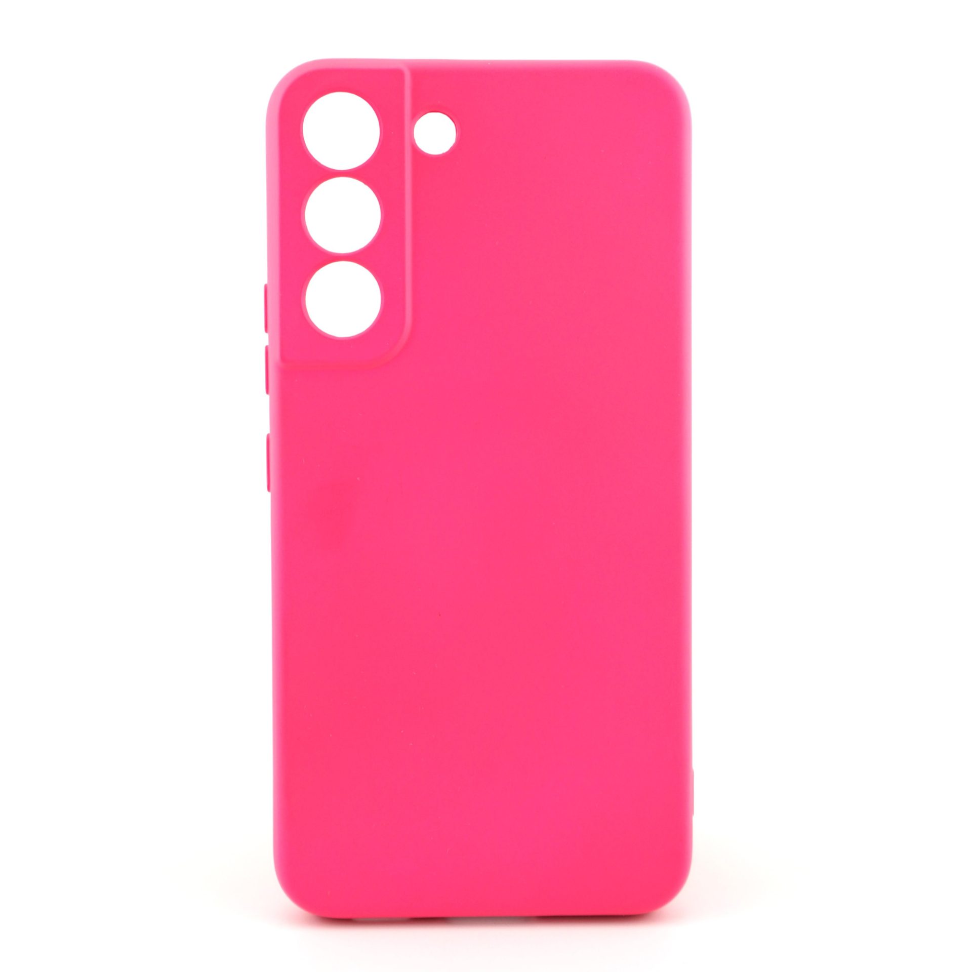 Husa pentru Samsung Galaxy S22 Plus, Flippy, Liquid Silicone, cu Microfibra pe interior, Protectie Antisoc, Roz
