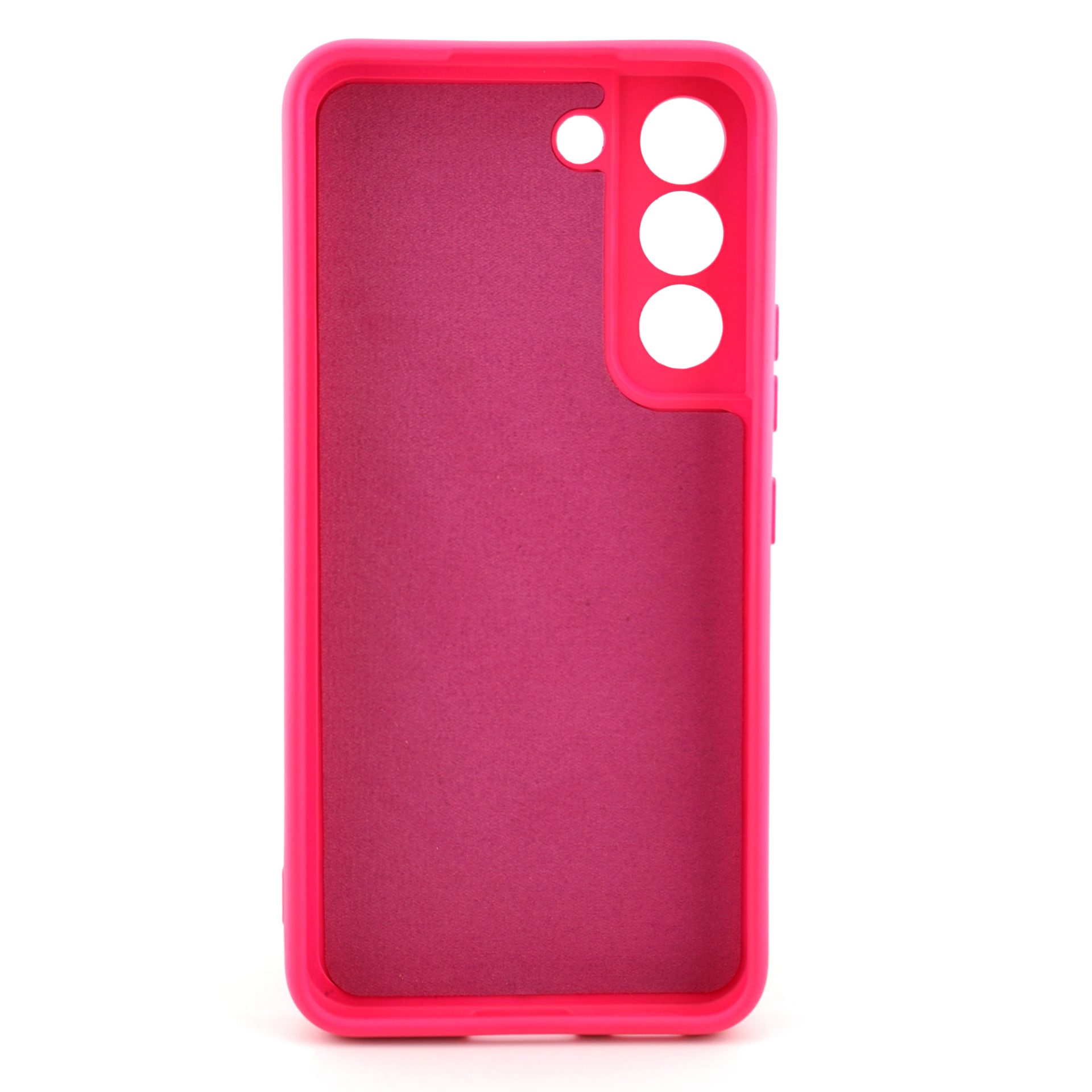 Husa pentru Samsung Galaxy S22 Plus, Flippy, Liquid Silicone, cu Microfibra pe interior, Protectie Antisoc, Roz