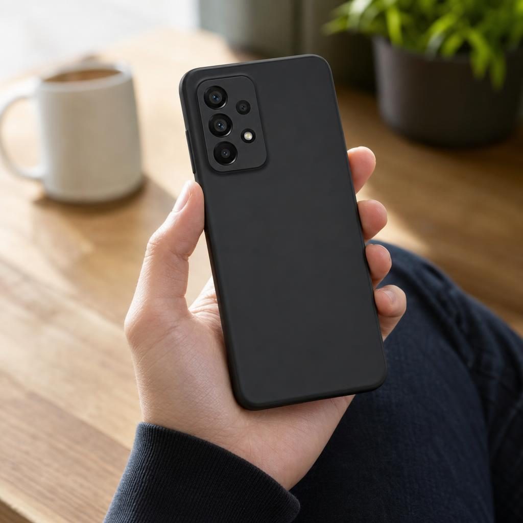 Detaliu husa Silicon Liquid cu butoane proeminente