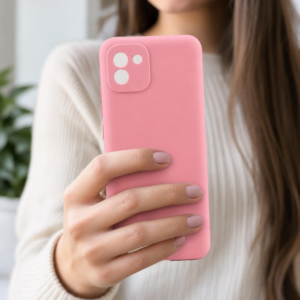 Husă Flippy Samsung A03 4G roz protecție spate