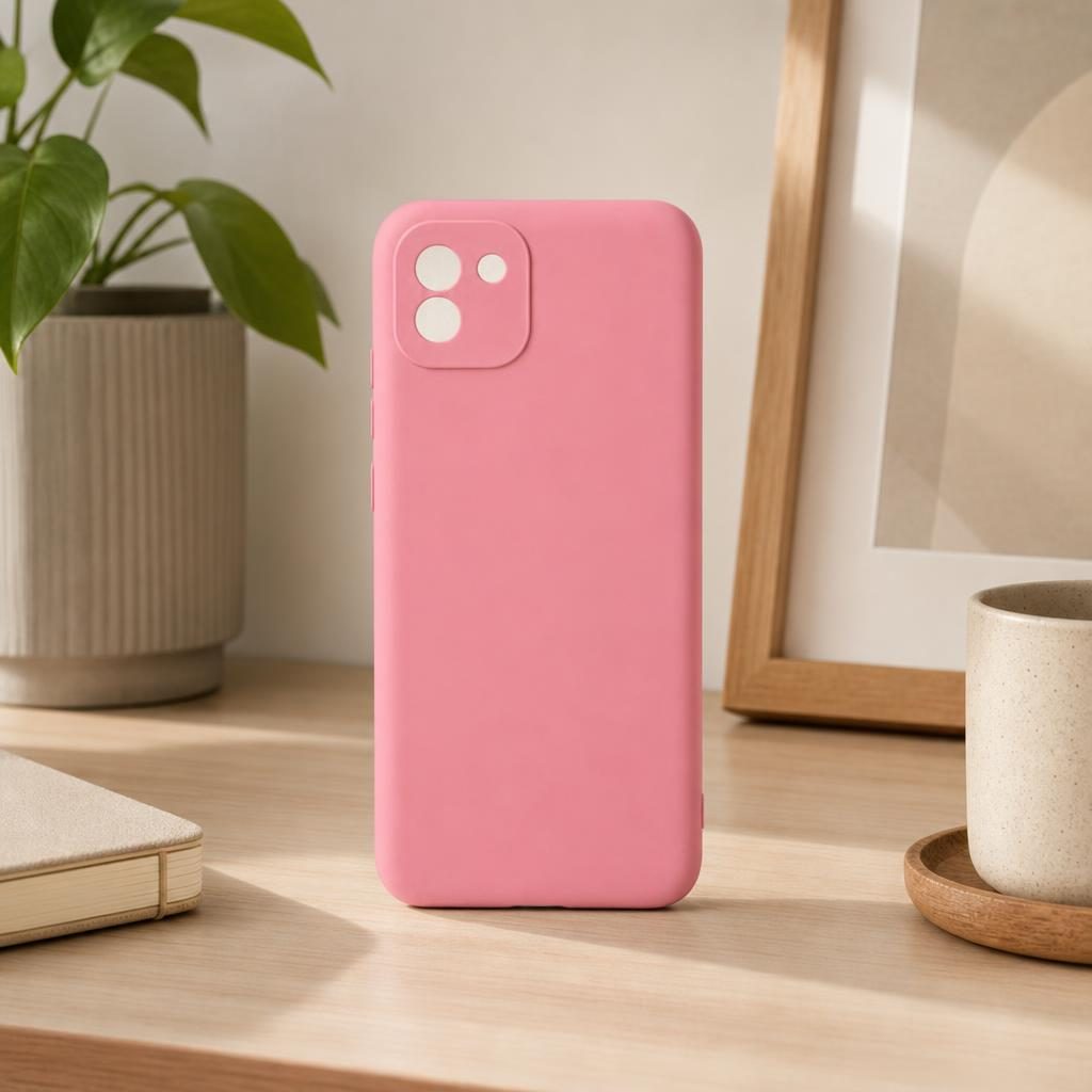 Detaliu design și ergonomie husă Flippy roz
