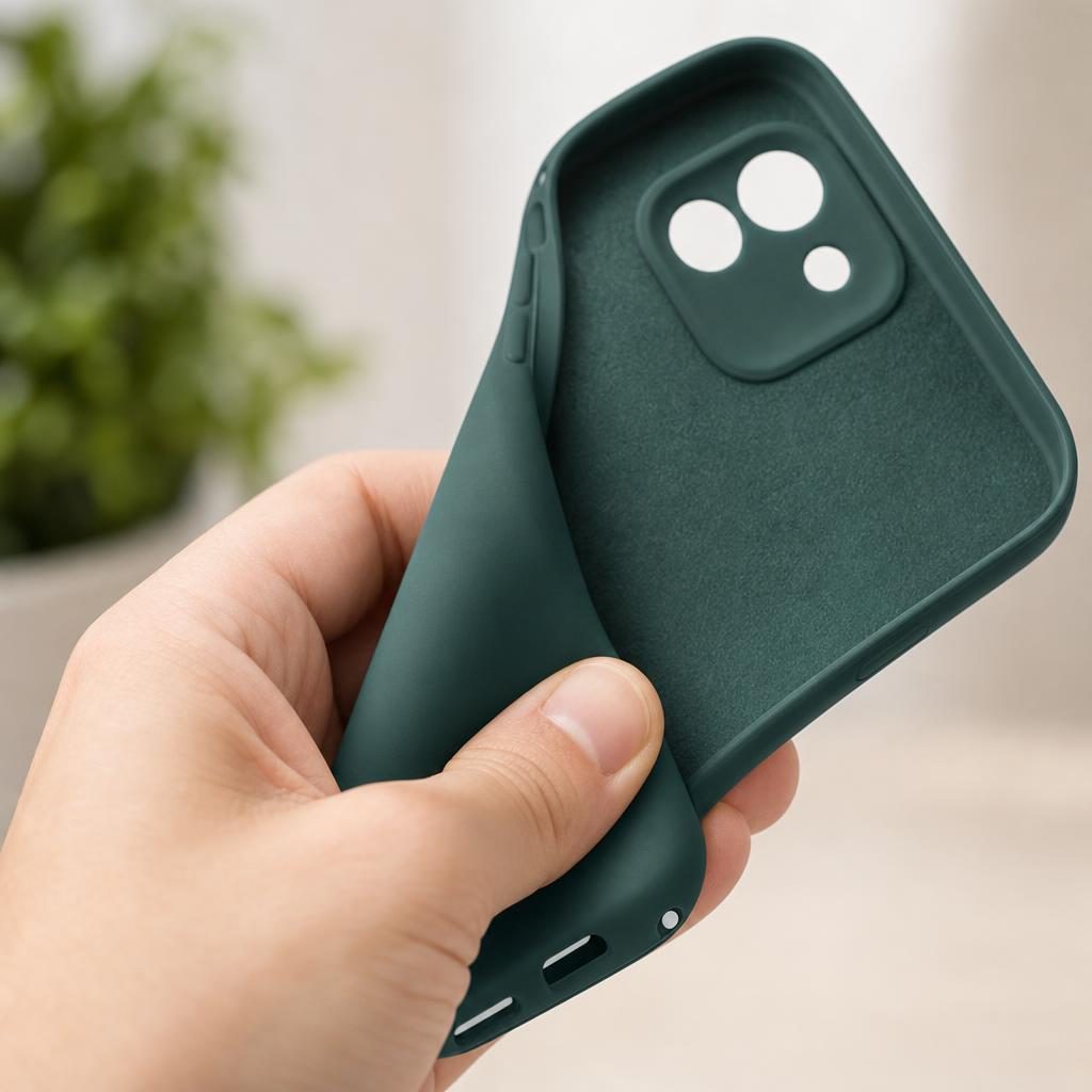 Design ergonomic husa Silicon Lichid