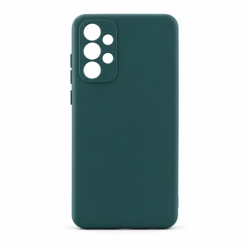 Husa Samsung Galaxy A33 5G Liquid Silicone verde inchis