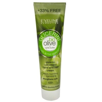 Crema pentru Maini, Eveline, Glicerina 100 ml Olive 1