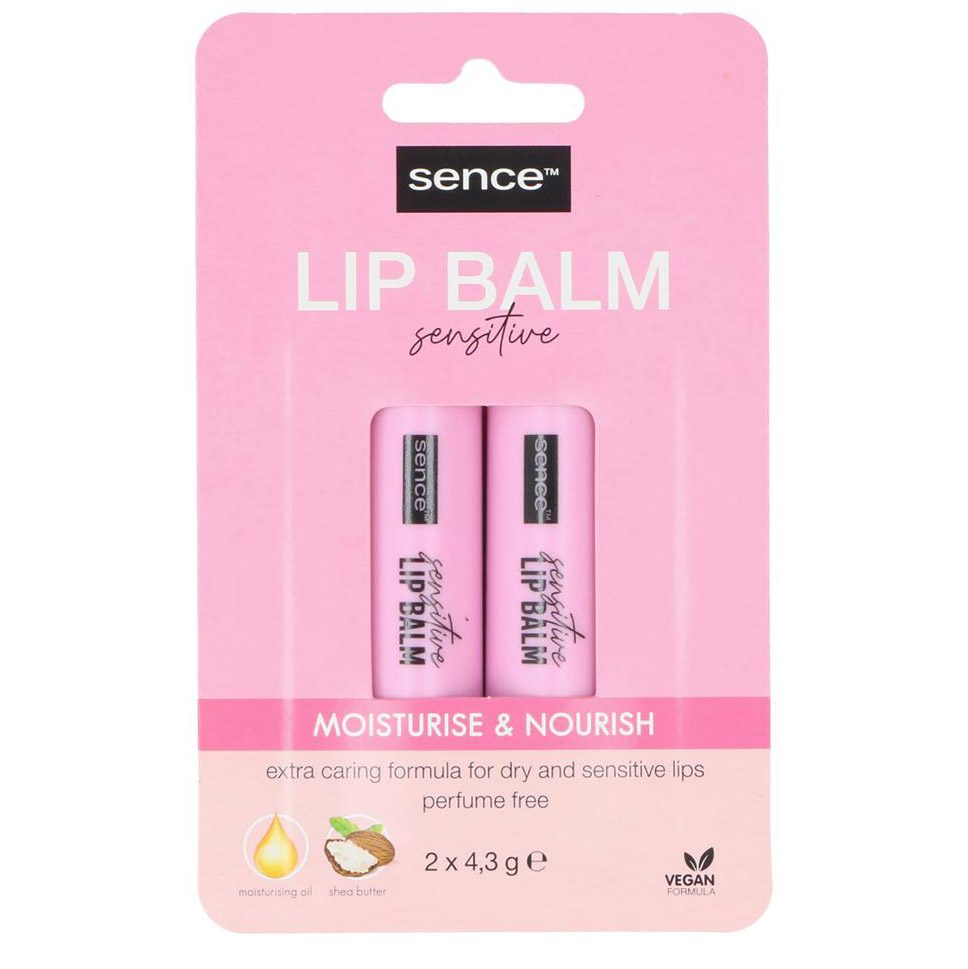 Balsam, Sence, Buze 2 X 4.3 g Sensitive 1