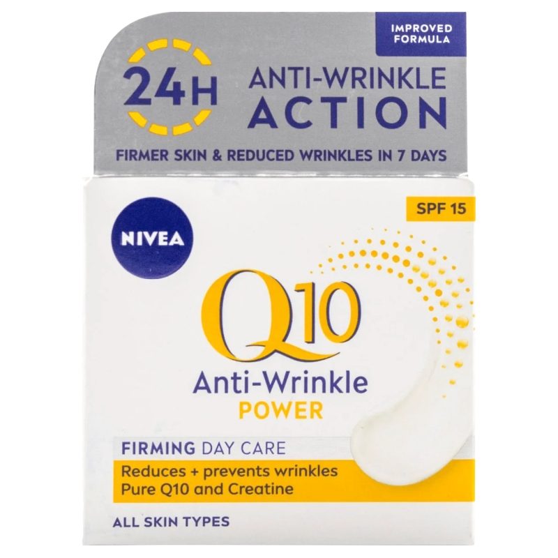 Crema pentru Fata, Nivea, 50 ml Q10 Power Antirid Firming Zi 1