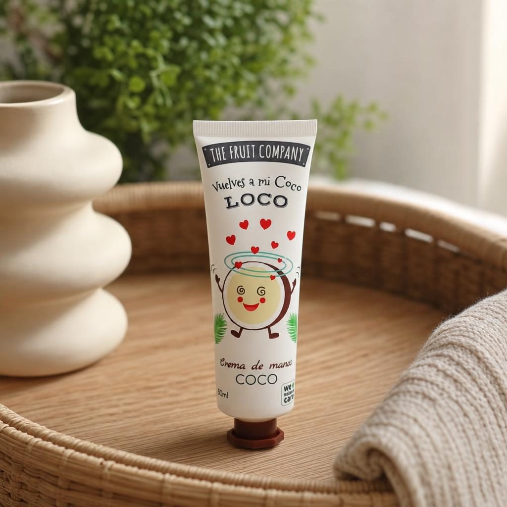 Crema pentru Maini, The Fruit Company, 50 ml Coco
