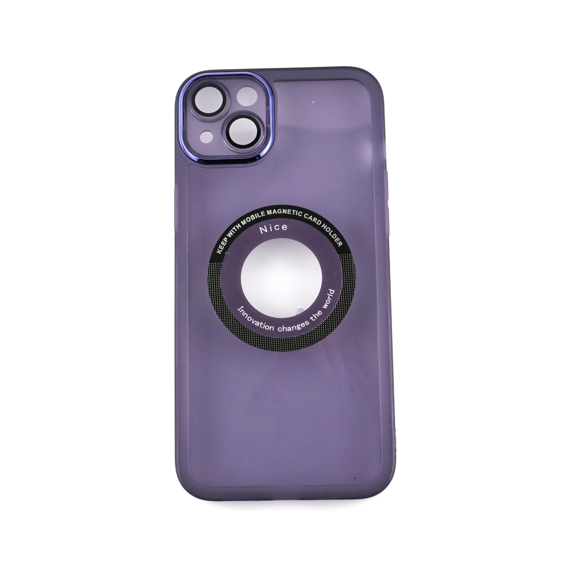 Husa protectie MagSafe TPU pentru iPhone 14 Plus mov