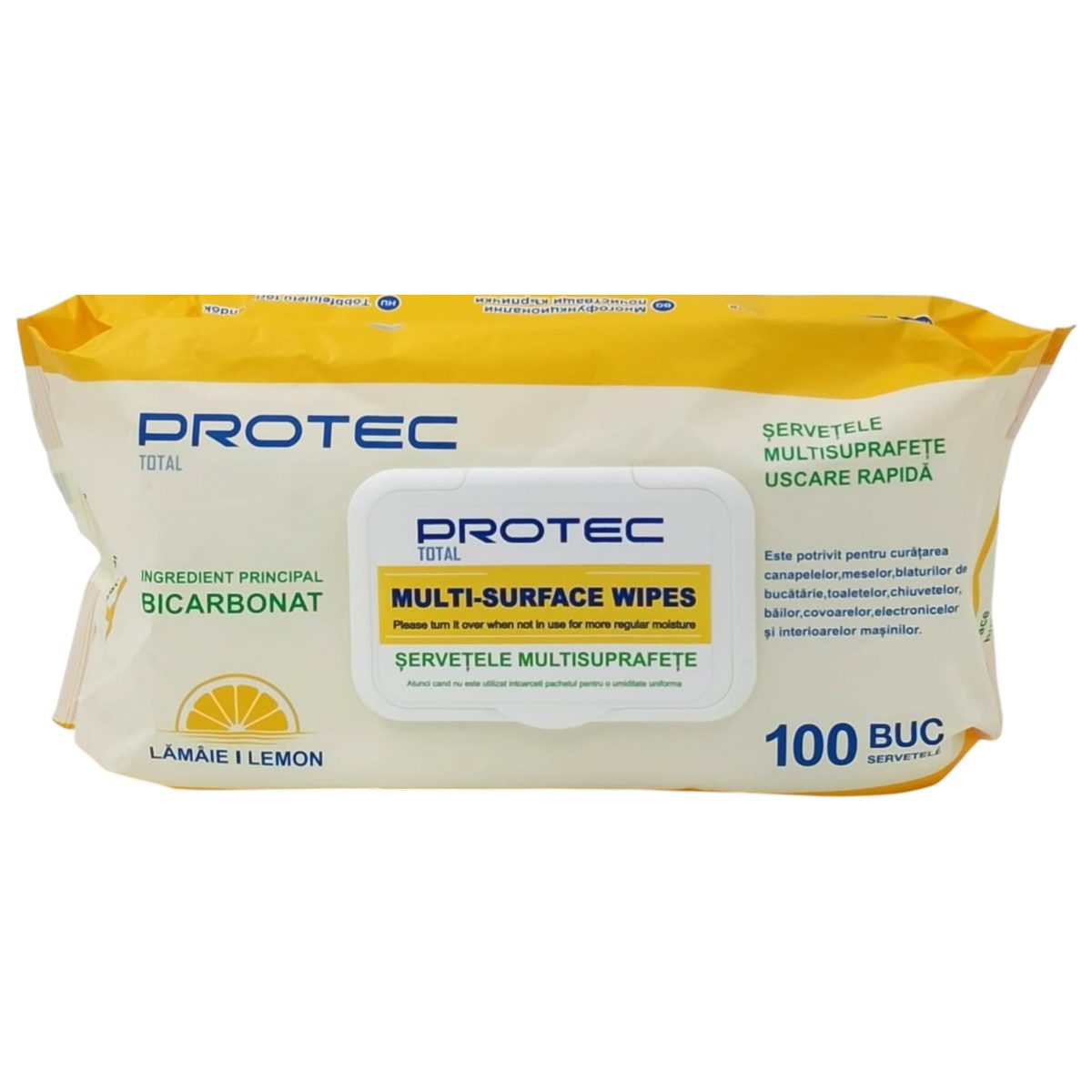 Servetele Umede, Protec, Multisuprafete 100 buc Diverse Sortimente 1