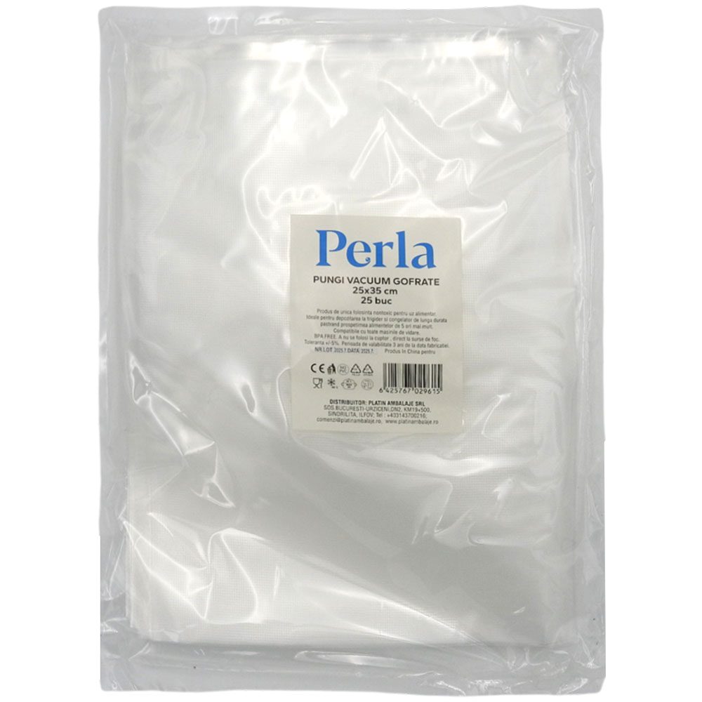 Set, Perla Pungi pentru Vidat Gofrate 25x35 25 buc /