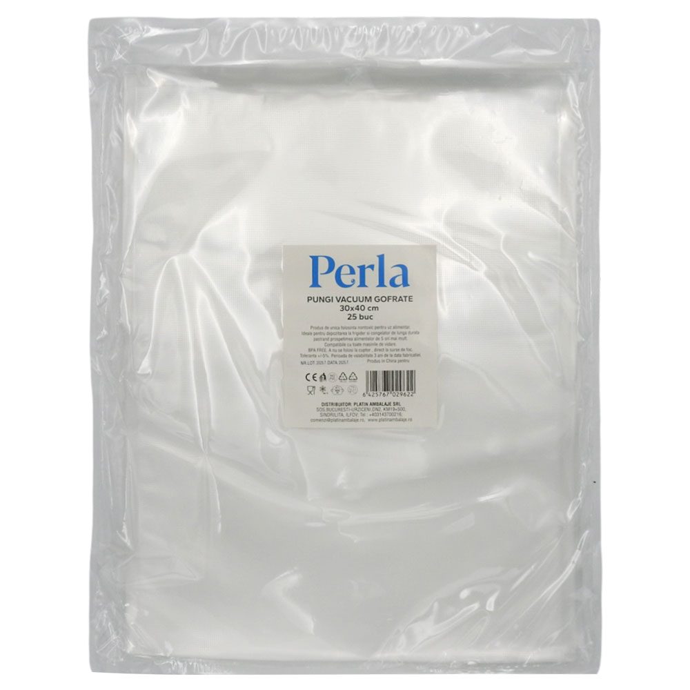 Set, Perla Pungi pentru Vidat Gofrate 30x40 25 buc /