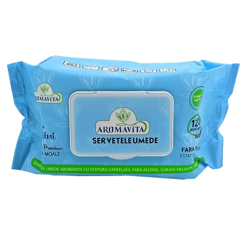 Servetele Umede, Aromavita, 120 buc Diverse Sortimente 1