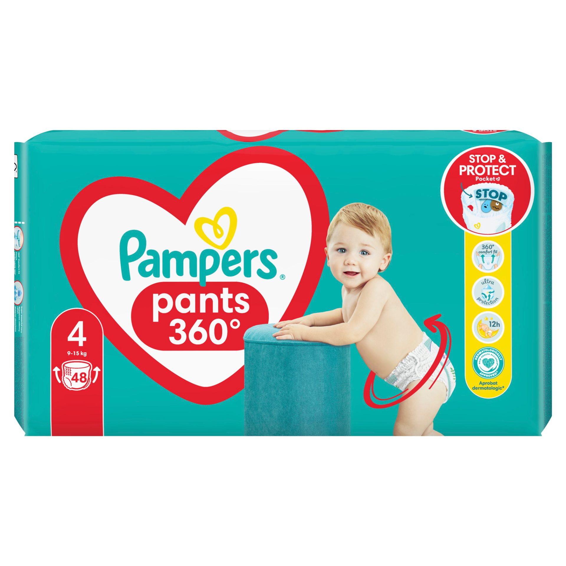 Scutec Tip Pants, Pampers, nr. 4 9-15 kg 48 buc