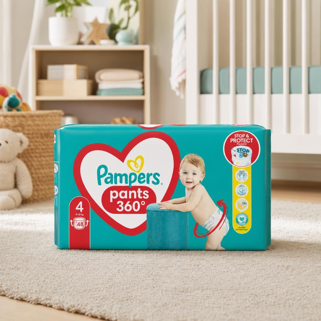Scutec Tip Pants, Pampers, nr. 4 9-15 kg 48 buc