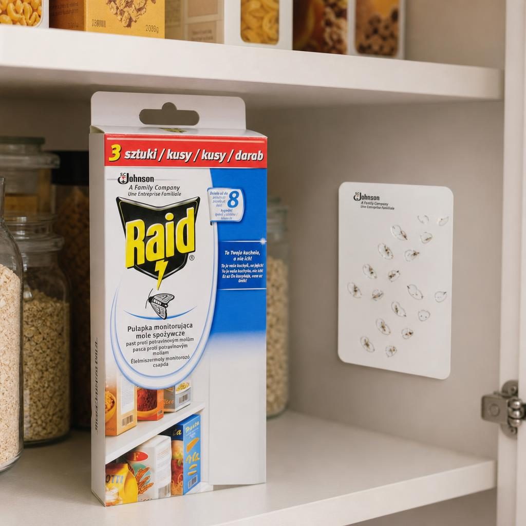 Raid Capcane Molii Alimente 3 buc