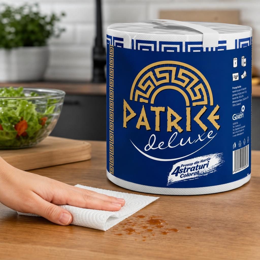 Prosop pentru Bucatarie, Patrice Deluxe, 4STRATURI, 160 de Bucati