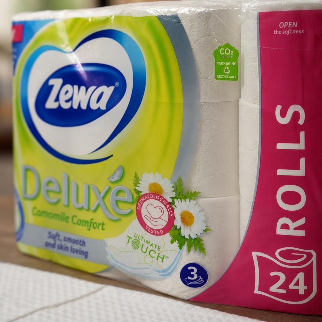 Zewa Hartie Igienica 3STR 24ROLE Deluxe Chamomile