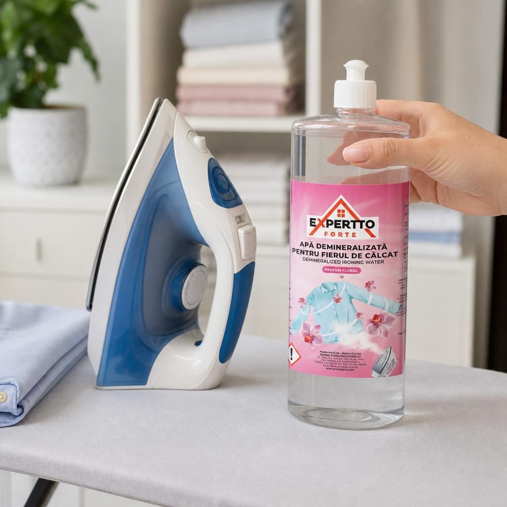 Expertto Apa Demineralizata Fier Calcat 1 L Floral