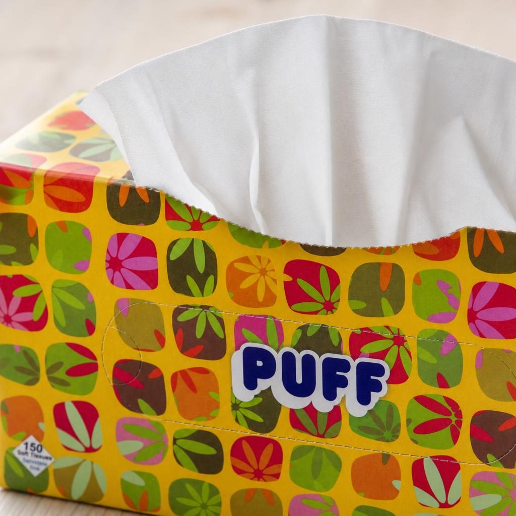 Servetele, Puff, Cutie Pop Up 2 Straturi 150 buc