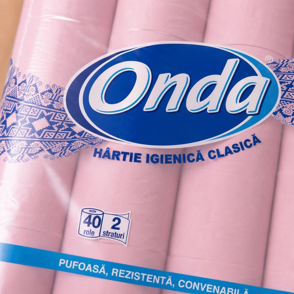 Hartie Igienica, Onda, 40 buc, 2 STARTURI