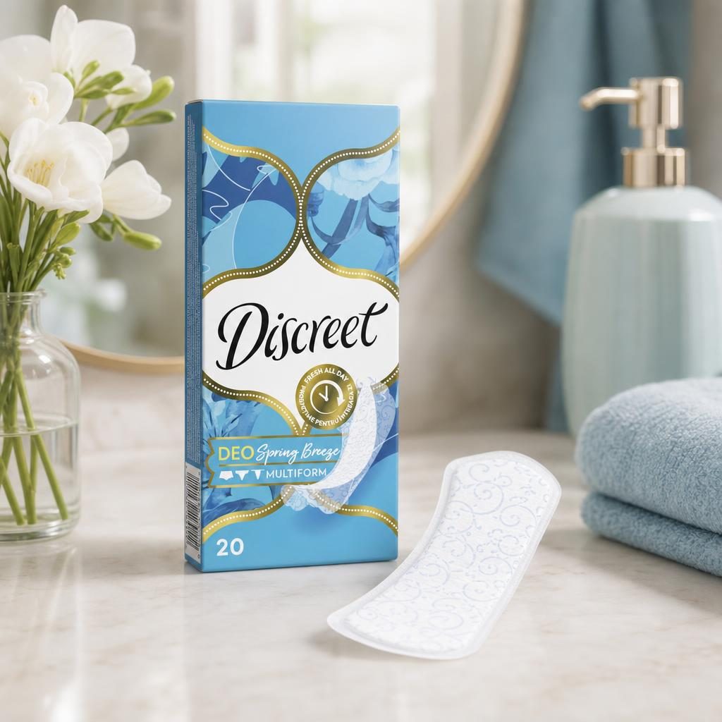 Absorbante, Discreet, Zilnice 20 buc Deo Spring Breeze