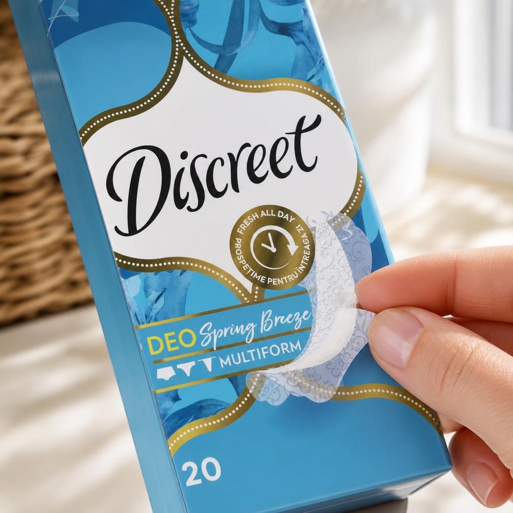 Absorbante, Discreet, Zilnice 20 buc Deo Spring Breeze
