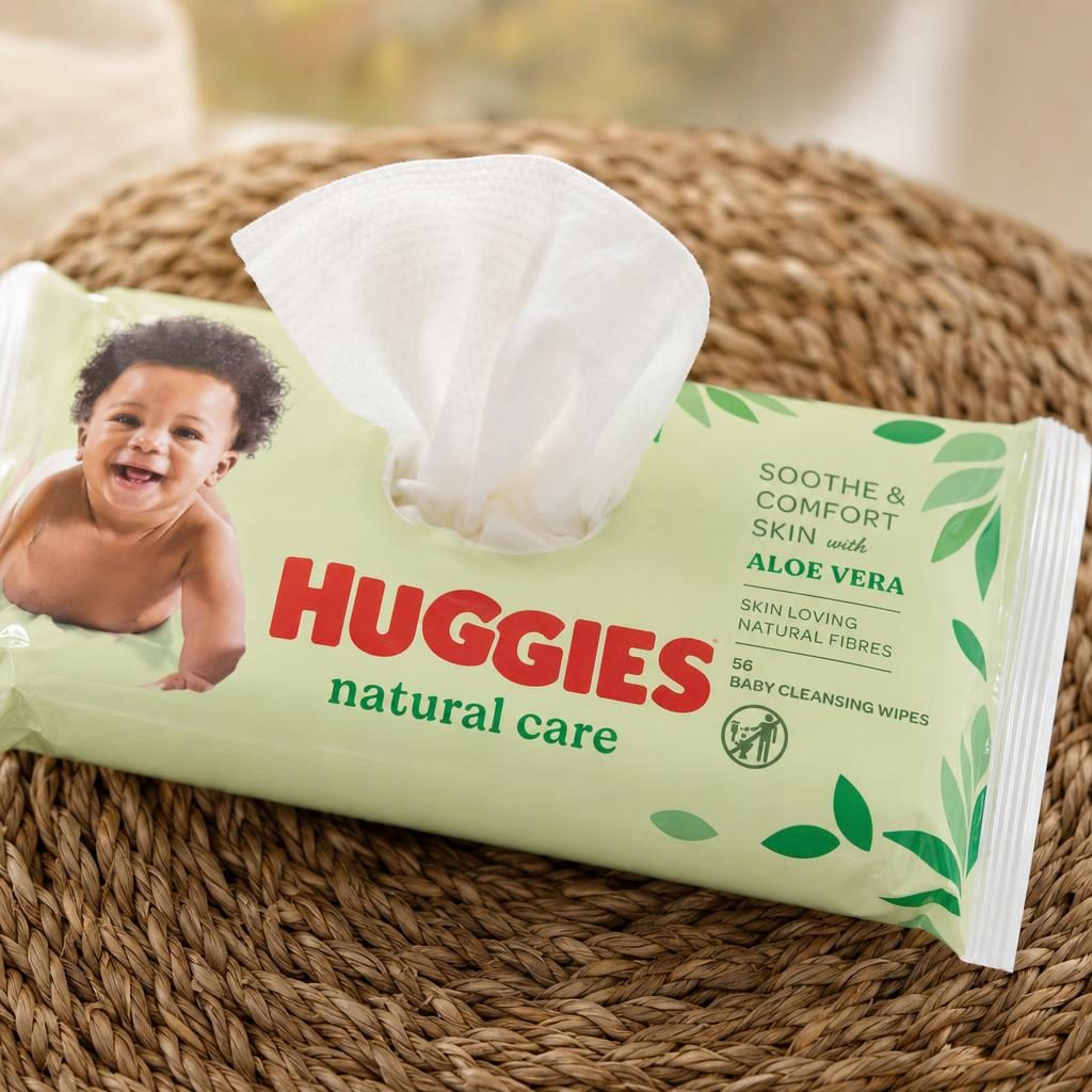 Servetele Umede, Huggies, 56 buc Aloe Vera