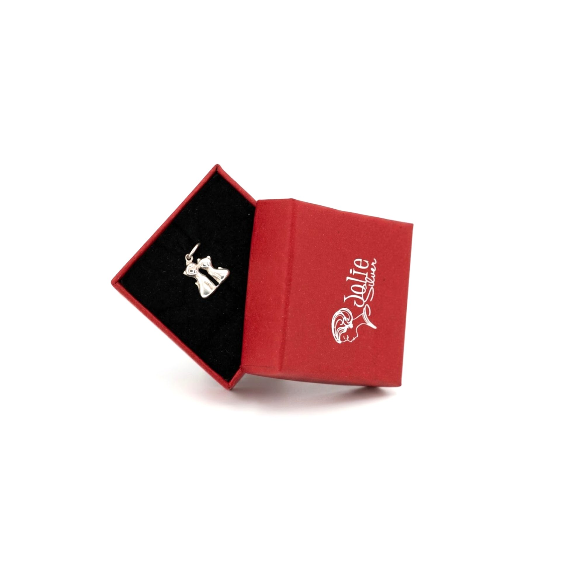 Pandantiv din Argint 925 Jolie Silver, Model Pisicute, 17 x 11 mm, 0.9 g