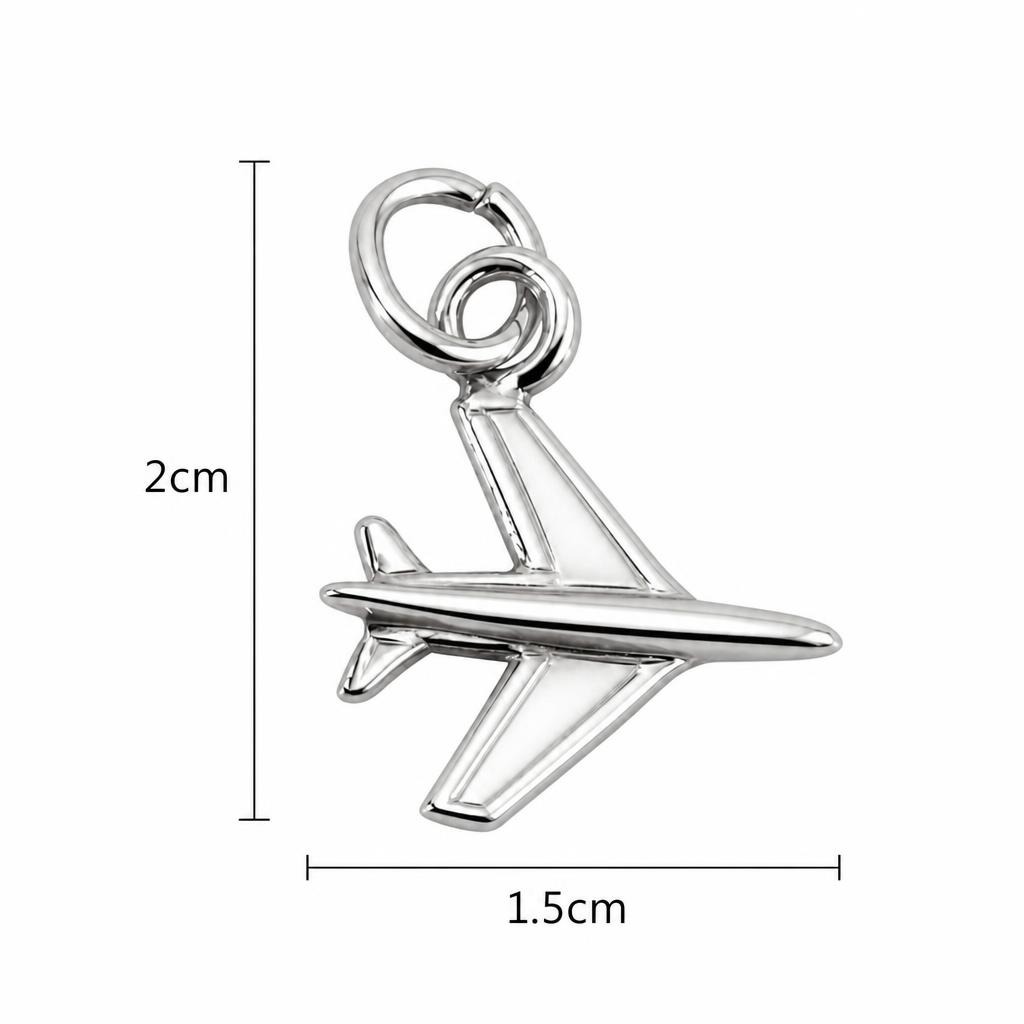 Dimensiuni pandantiv argint model avion
