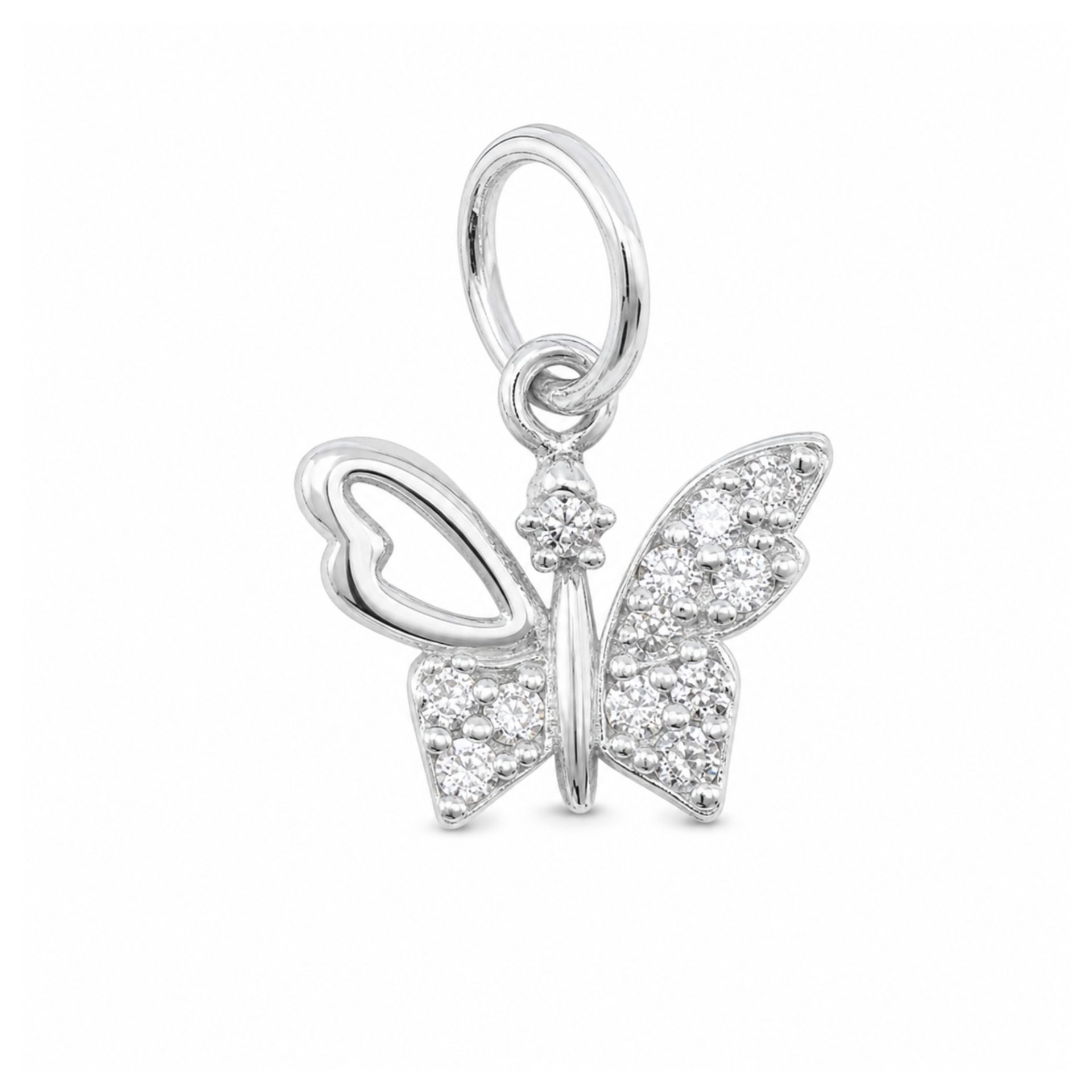 Pandantiv argint 925 fluture cu pietre Jolie Silver