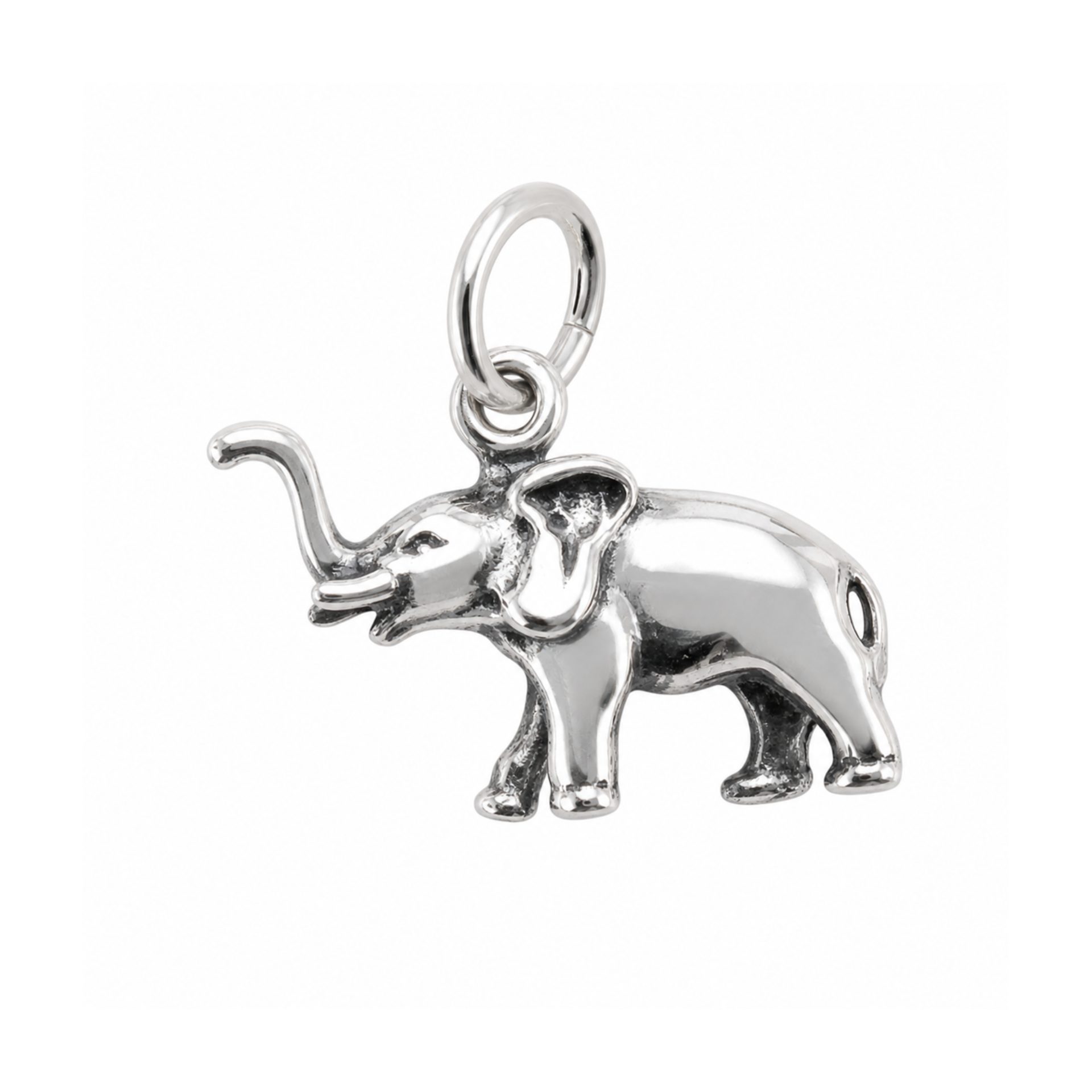 Pandantiv din argint 925 elefant patinat