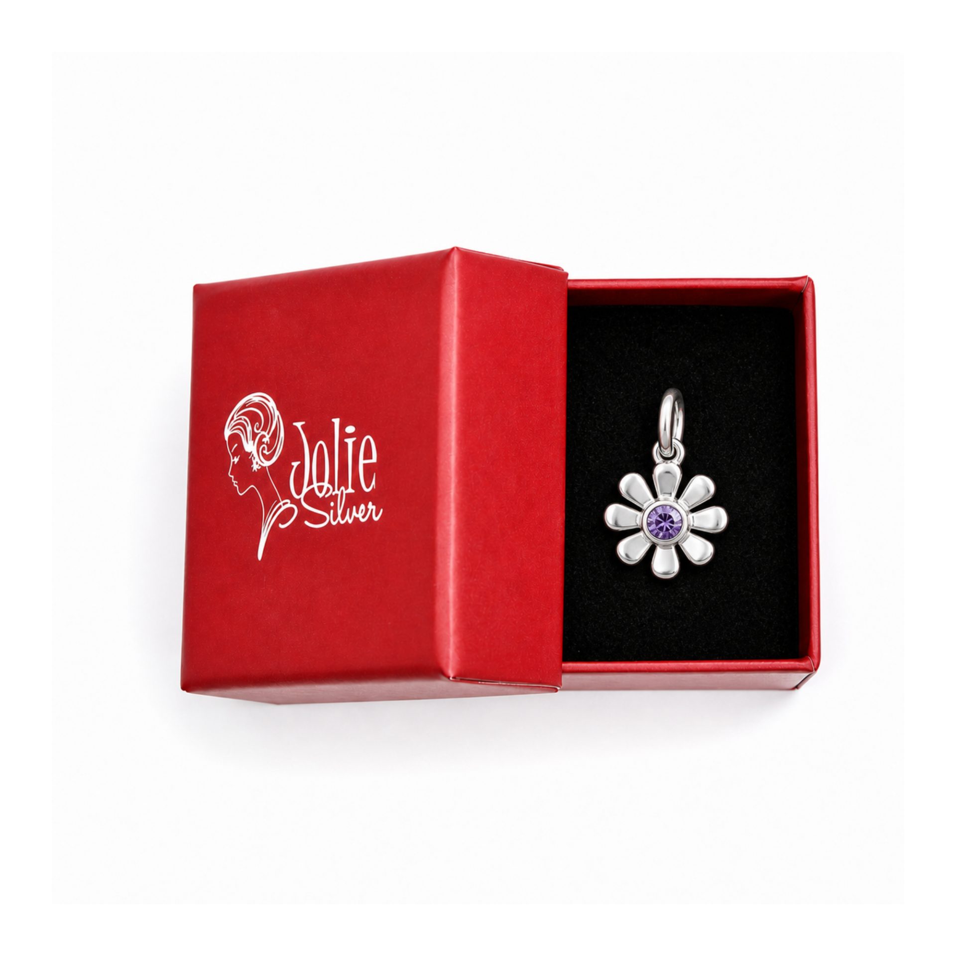 Pandantiv argint 925 Jolie model floare complet