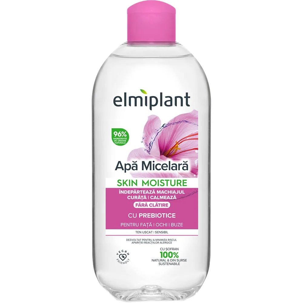 Apa Micelara, Elmiplant, Pentru Ten Uscat si Sensibil, 400 ml 2