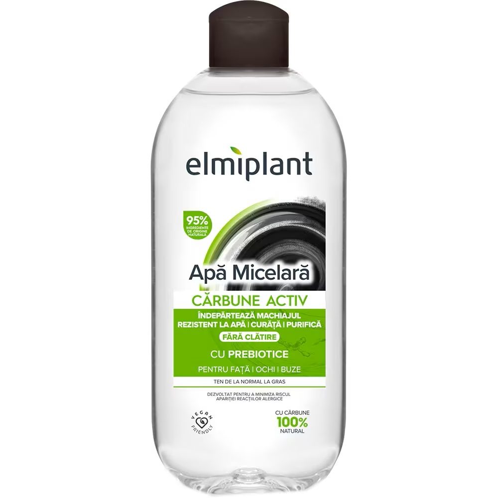 Apa Micelara Elmiplant Detox pentru Ten Normal & Gras, 400 ml 2