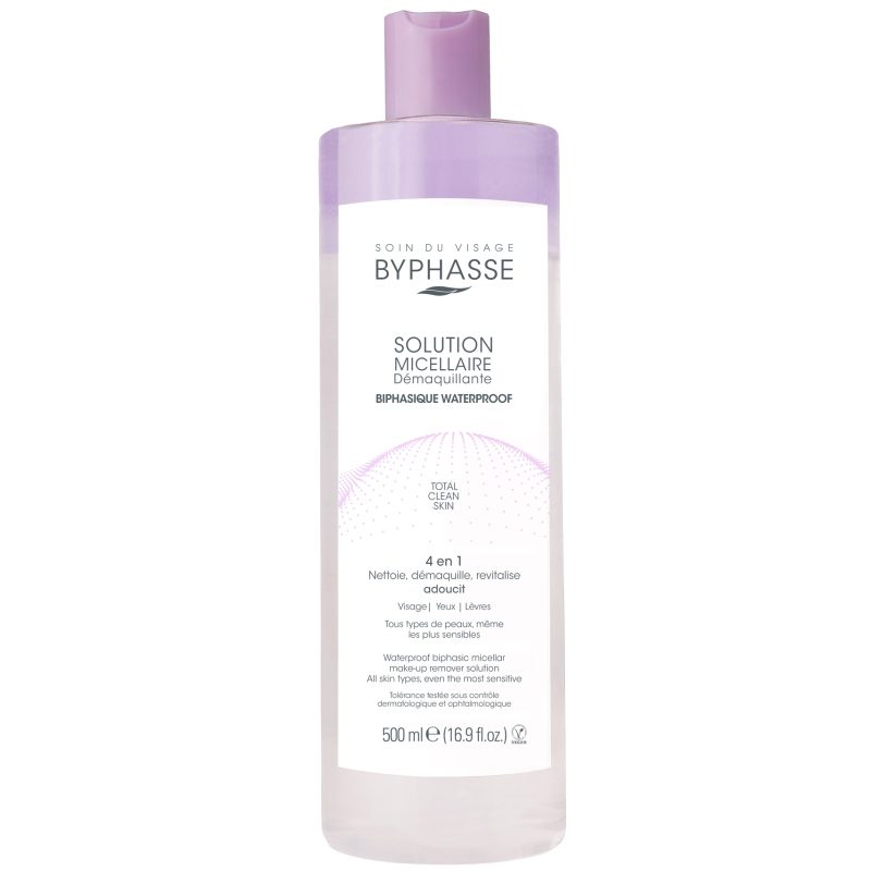 Apa Micelara, Byphasse, 500 ml Waterproof 4in1