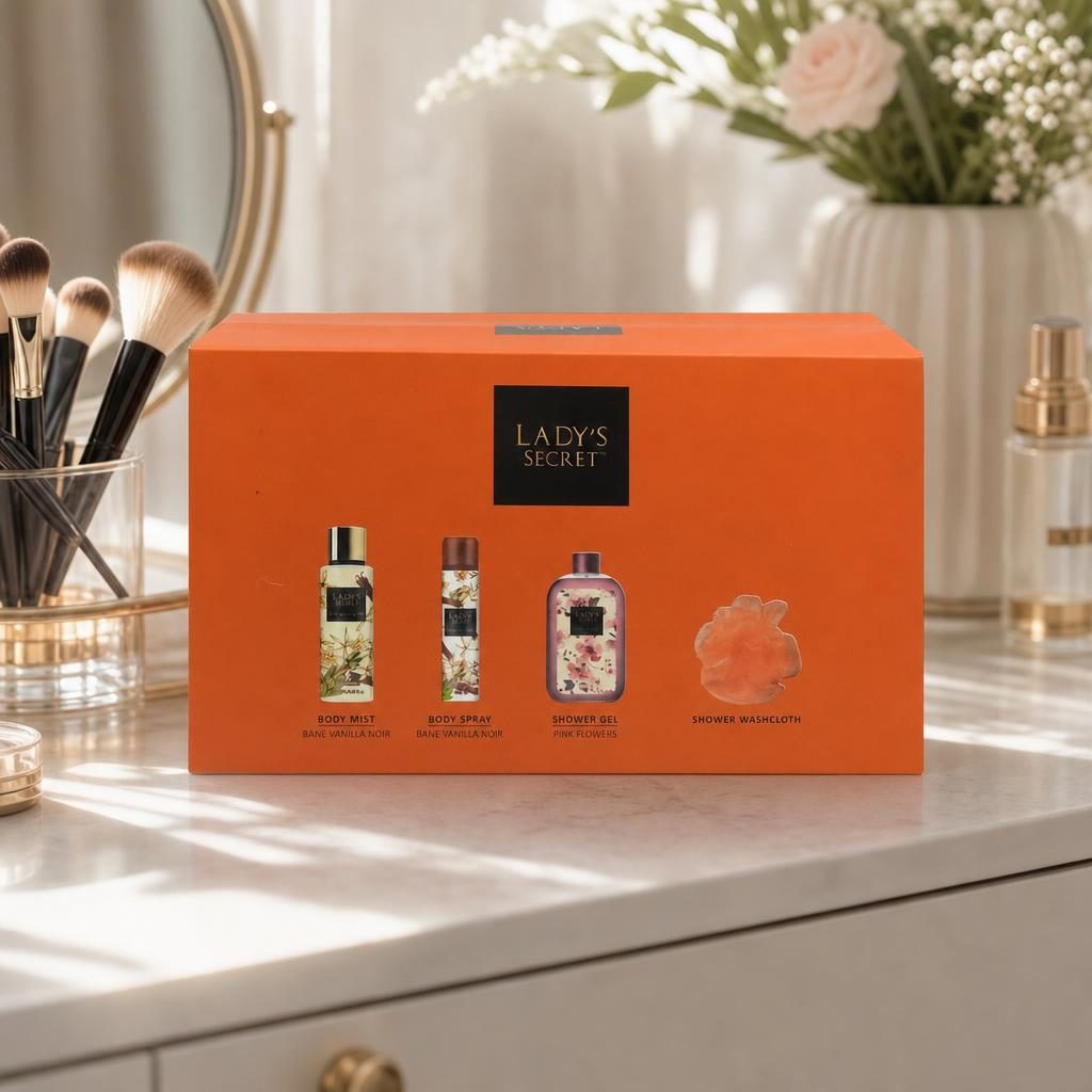 Lady's Secret Borseta Cadou, Gel de Dus 250, Bodymist250, Bs75 Vanilla