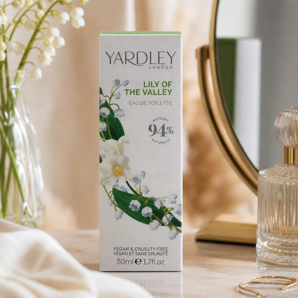Yardley Apa Toaleta 50 ml Lily Of The Valley