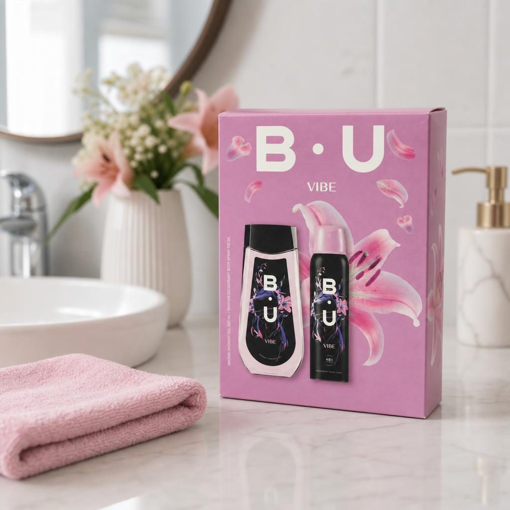 Caseta Cadou, Bu, Deo150, Gel de Dus 250 Vibe