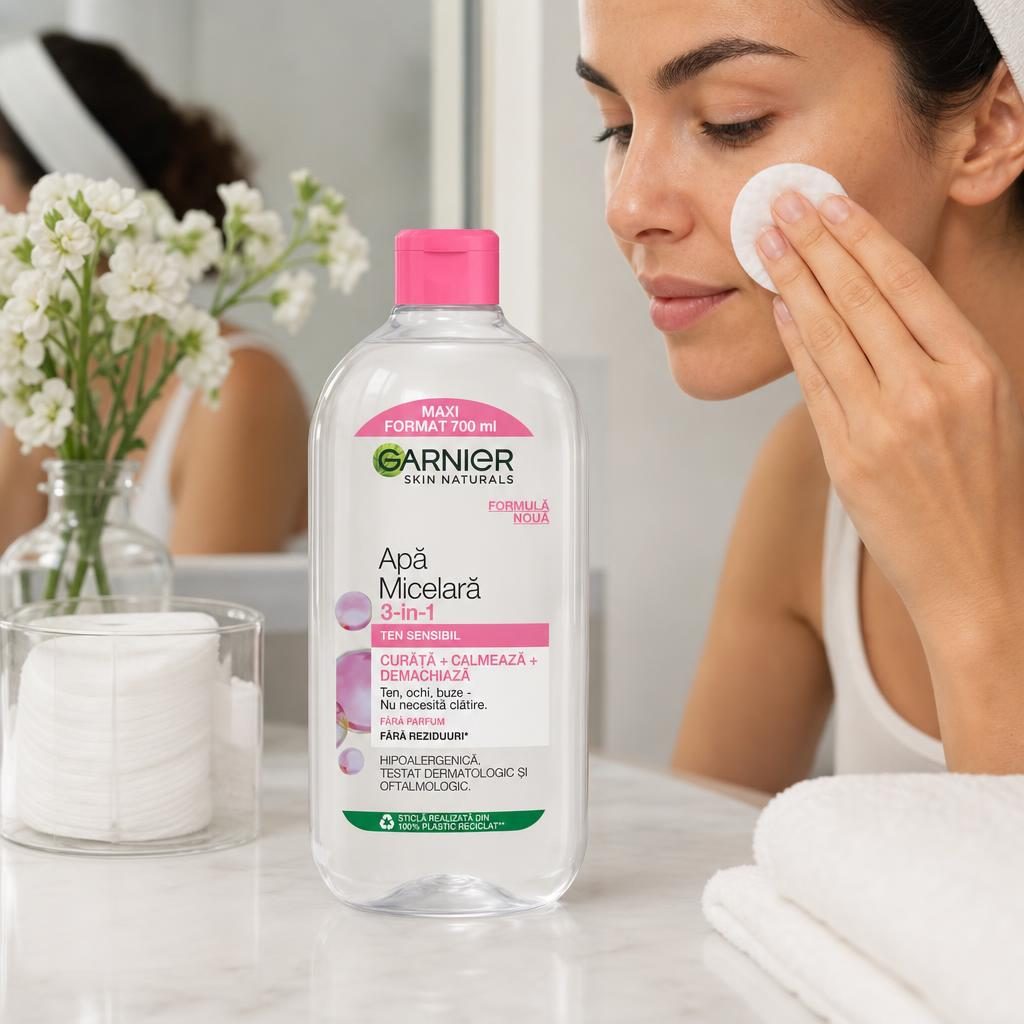 Apa Micelara, Garnier, 700 ml Skin Active Sensitive