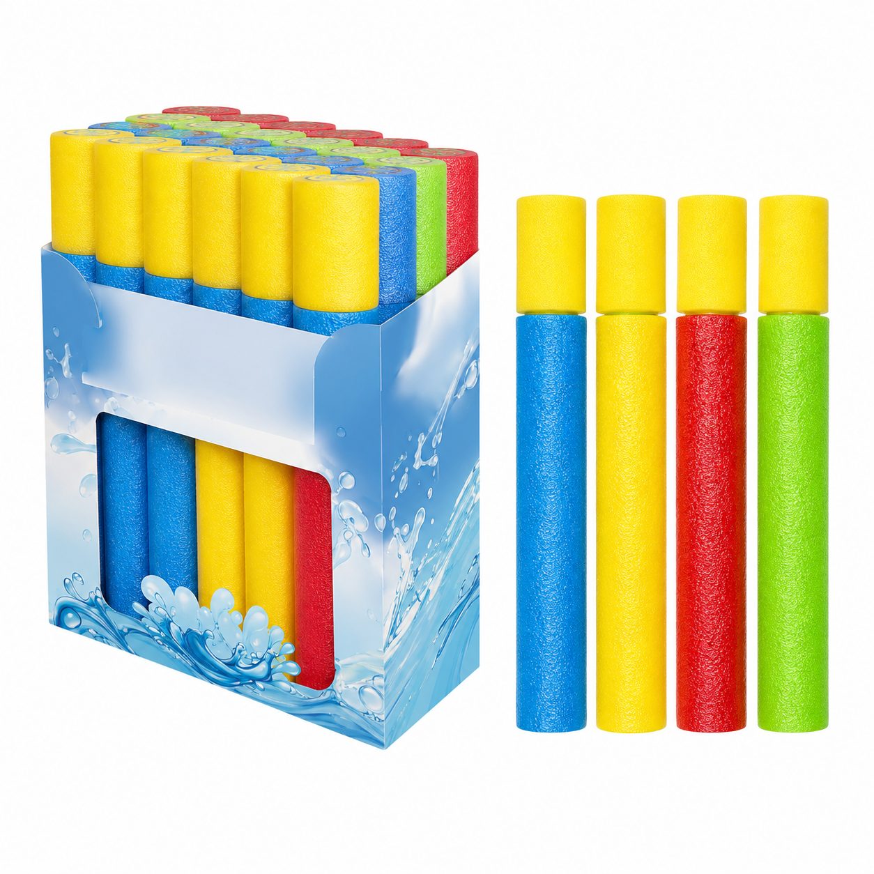 Blaster de Apa pentru Copii, , Dimensiune 4 cm, Jucarie de Vara pentru Plaja, Piscina si Curte, Rezervor pentru Apa, Design Usor de Manevrat, Diverse Modele, Multicolor