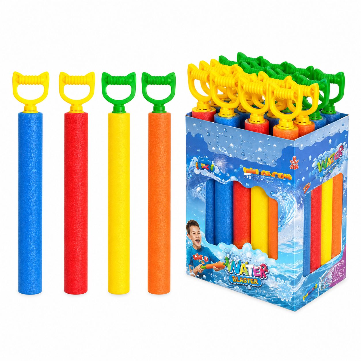 Blaster de apă detaliu design Flippy