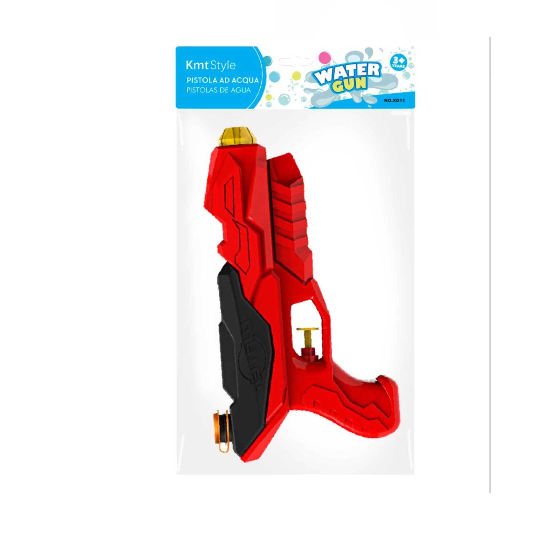Pistol cu Apa pentru Copii, Flippy, Dimensiune 23x13.5x4 cm, Jucarie de Vara pentru Plaja, Piscina si Curte, Rezervor pentru Apa, Design Usor de Manevrat, Multicolor
