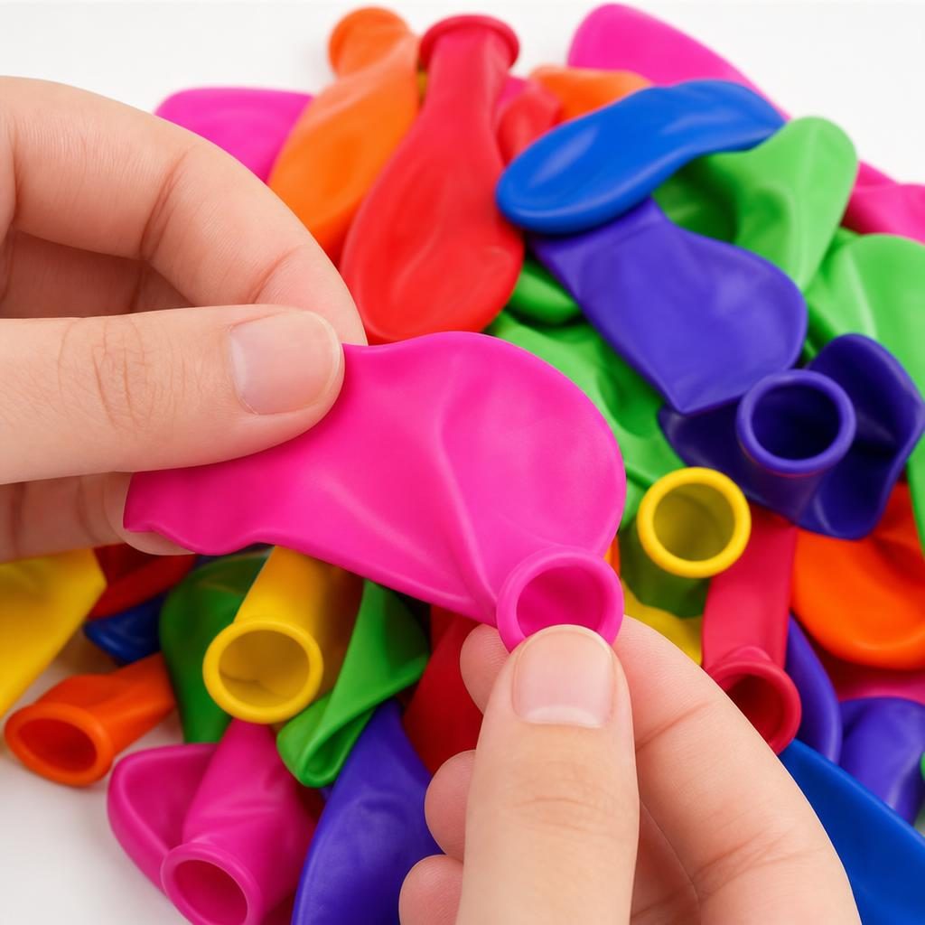 Set Baloane pentru Apa, , Set 100 Bucati, Design Practic si Material Rezistent, Distractie in Aer Liber, Joaca Activa si Racorire in Zilele de Vara, Ideal pentru Copii, Curte, Plaja, Piscina si Jocuri de Vara, Dimensiuni 5CM 3