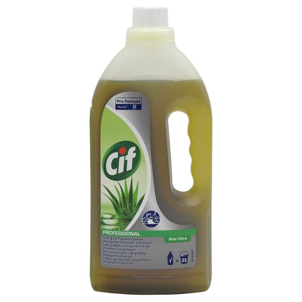 CIF Professional Floor&amp;APC Aloe Vera – Detergent Pardoseli si Multiple Suprafete 1L 2