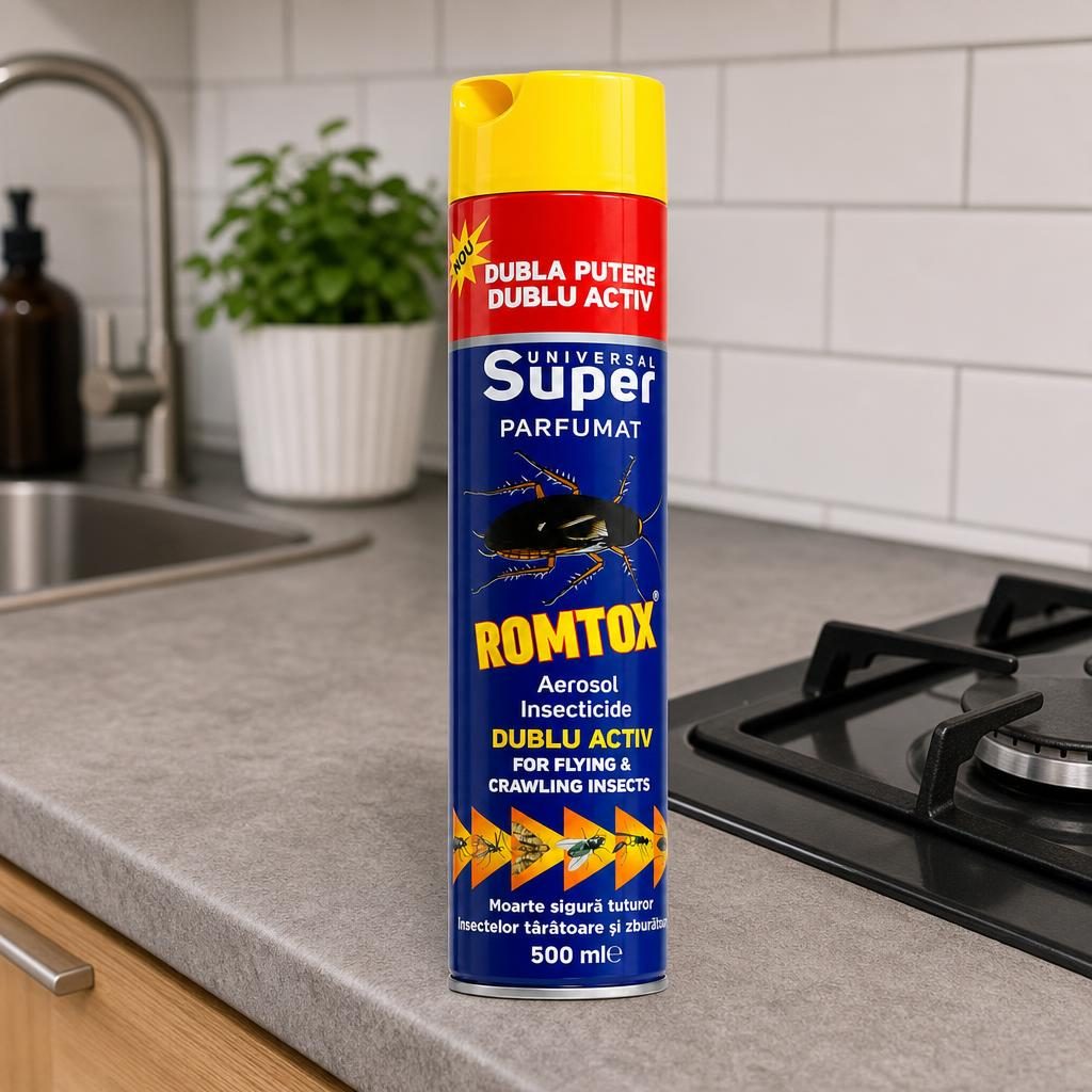 Romtox Insecticid Universal Super Parfumat 500 ml